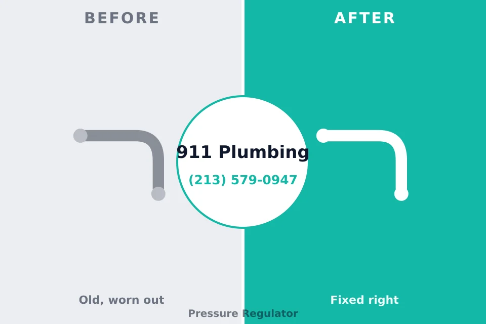 Before and after: plumbing repair Monte Vista, CO